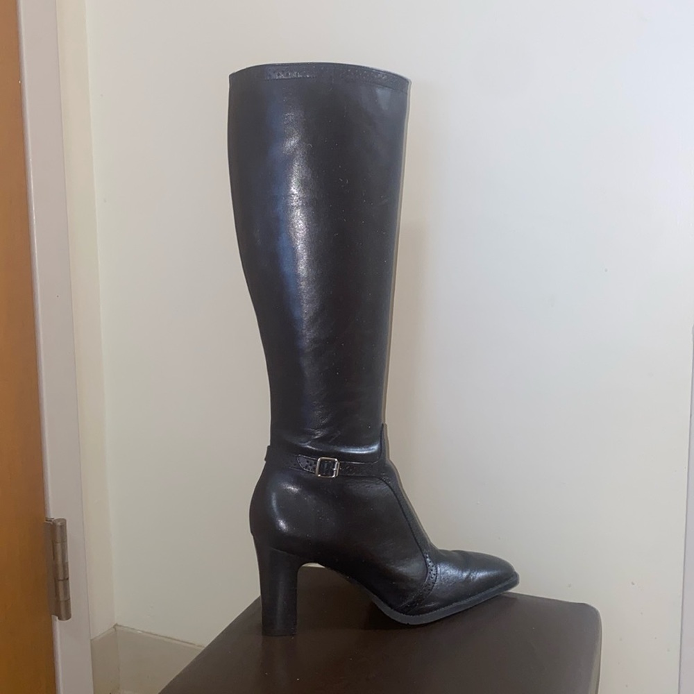 Black Leather Boots